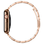 Spigen Modern Fit Band, skirtas Apple Watch 4/5/6/7/8/SE (38/40/41 mm) - rožinio aukso spalvos -- Apple Watch