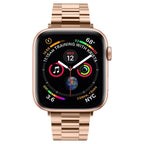 Spigen Modern Fit Band, skirtas Apple Watch 4/5/6/7/8/SE (38/40/41 mm) - rožinio aukso spalvos -- Apple Watch