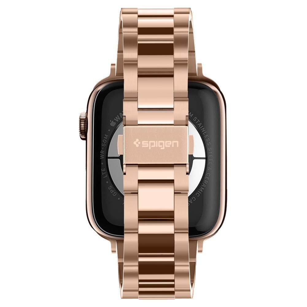Spigen Modern Fit Band, skirtas Apple Watch 4/5/6/7/8/SE (38/40/41 mm) - rožinio aukso spalvos -- Apple Watch