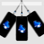 Kištuko adapteris magnetiniam USB laidui Lightning sidabrinis