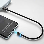 Kištuko adapteris magnetiniam USB laidui Lightning sidabrinis
