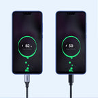 Ugreen US288 60125 USB-A / USB-C QC 3.0 3A kabelis 0,5 m - pilkas -- Cell phone cables
