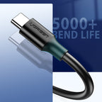 Ugreen US184 20882 USB-A 3.0 / USB-C 3A kabelis 1 m - juodas -- Cell phone cables