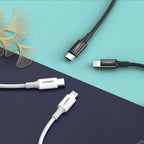 Ugreen US171 Lightning - USB-C MFi PD laidas 20W 480Mb/s 1m - baltas -- Cell phone cables