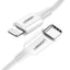 Ugreen US171 Lightning - USB-C MFi PD laidas 20W 480Mb/s 1m - baltas -- Cell phone cables