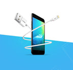 Ugreen US155 20728 USB-A / Lightning MFi 2.4A laidas 1m - baltas -- Cell phone cables