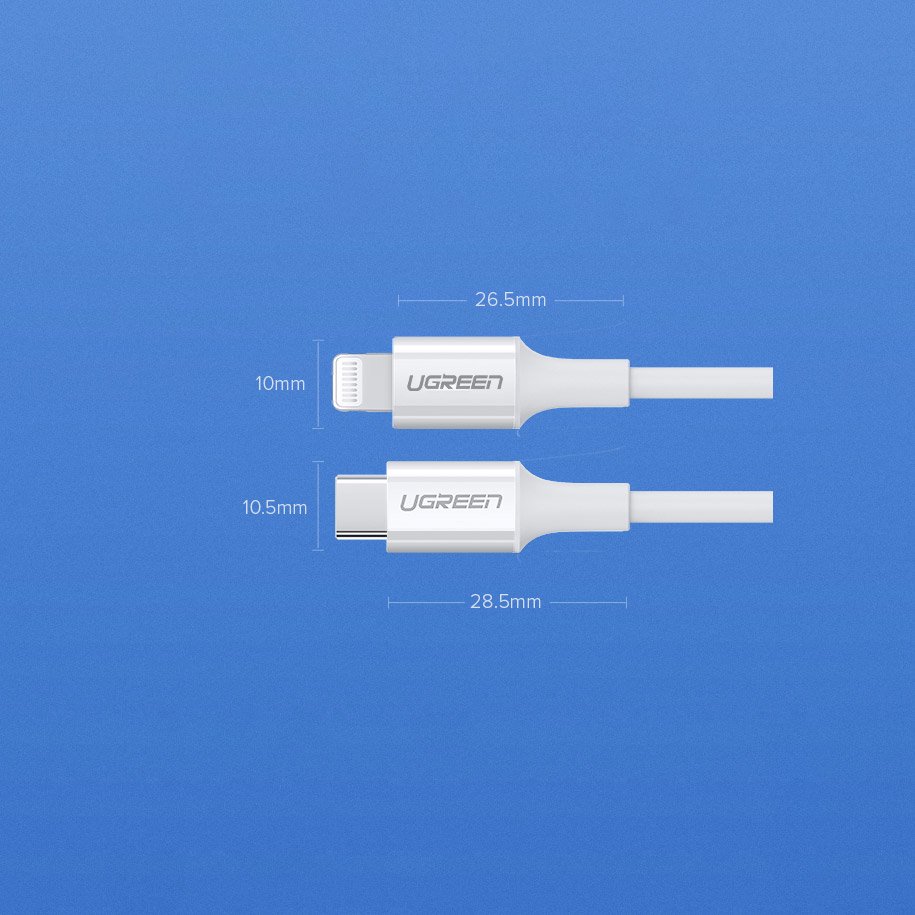 Ugreen USB įkroviklis Power Delivery 3.0 Quick Charge 4.0+ 20W 3A baltas (60450) -- Cell phone chargers