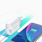 Ugreen USB įkroviklis Power Delivery 3.0 Quick Charge 4.0+ 20W 3A baltas (60450) -- Cell phone chargers