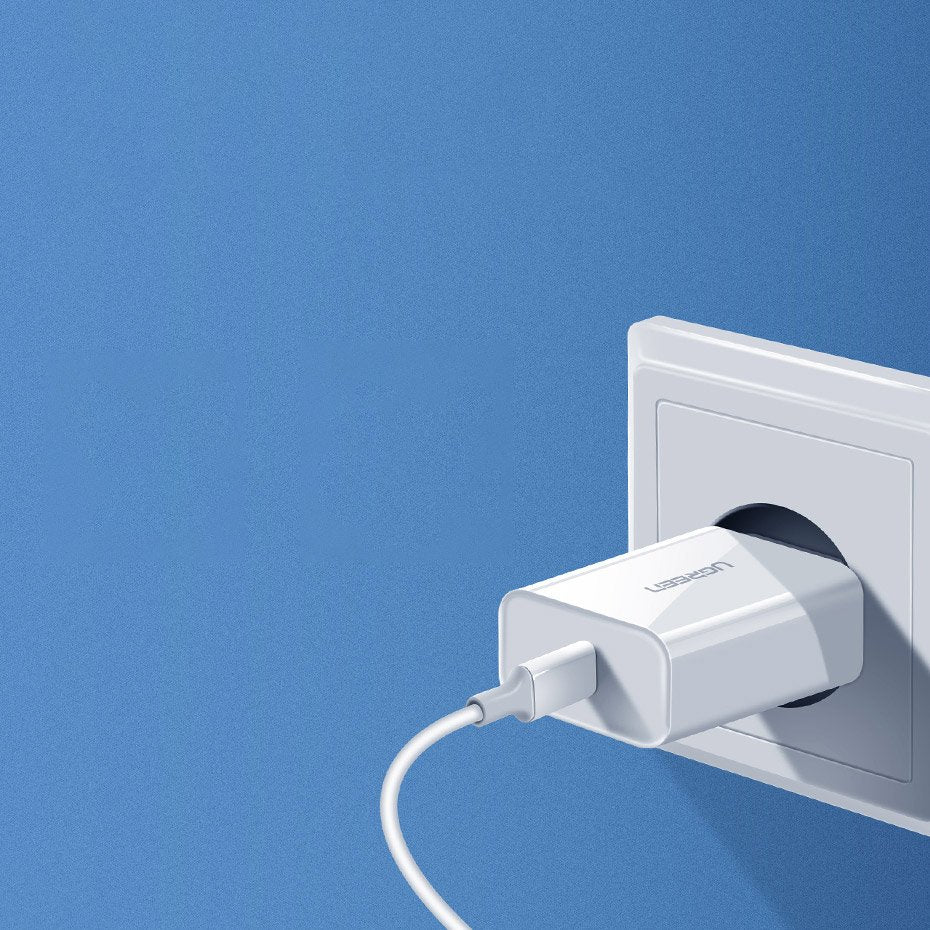 Ugreen USB įkroviklis Power Delivery 3.0 Quick Charge 4.0+ 20W 3A baltas (60450) -- Cell phone chargers