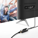 Tinklo plokštė Ugreen 30985, skirta Chromecast su micro USB / USB-A jungtimis 100Mb/s 1 m - juoda -- Network Adapters