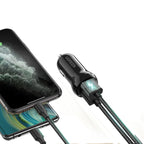 Ugreen automobilinis įkroviklis 2x USB 24W 4.8 A (2x 2.4 A) juodas (50875) -- Cell phone chargers