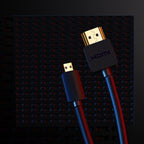 Ugreen kabelis HDMI - micro HDMI kabelis 19 kontaktų 2.0v 4K 60Hz 30AWG 1.5m juodas (30102) -- Video Cables