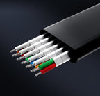 Ugreen adapteris HDMI - VGA micro USB / garso 3.5 mm mini jack juodas (40248) -- Video Adapters