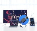 Ugreen adapteris HDMI - VGA micro USB / garso 3.5 mm mini jack juodas (40248) -- Video Adapters