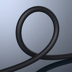 Ugreen AV118 10592 kabelis 3.5 mm mini jack (male) / 3.5 mm mini jack (female) 1m - sidabrinis -- Audio Cables