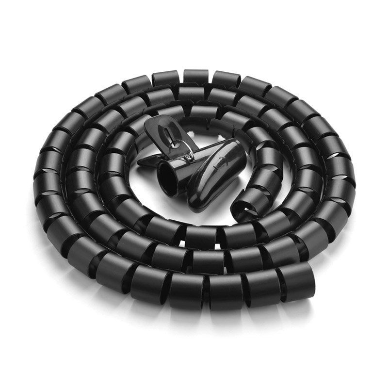 Ugreen LP121 30820 dangtelis, kabelių organizatorius, 5 m - juodas -- Cable Organizers
