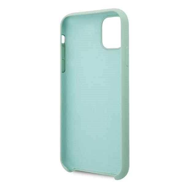 Guess silikoninis dėklas iPhone 11 Pro – žalias -- iPhone 11 Pro