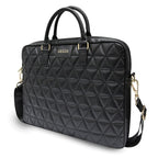 Guess Quilted krepšys 16" nešiojamajam kompiuteriui - juodas -- Laptop Bags