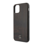 Mercedes-Benz Wood Line dėklas iPhone 11 Pro Max – rudas -- iPhone 11 Pro Max