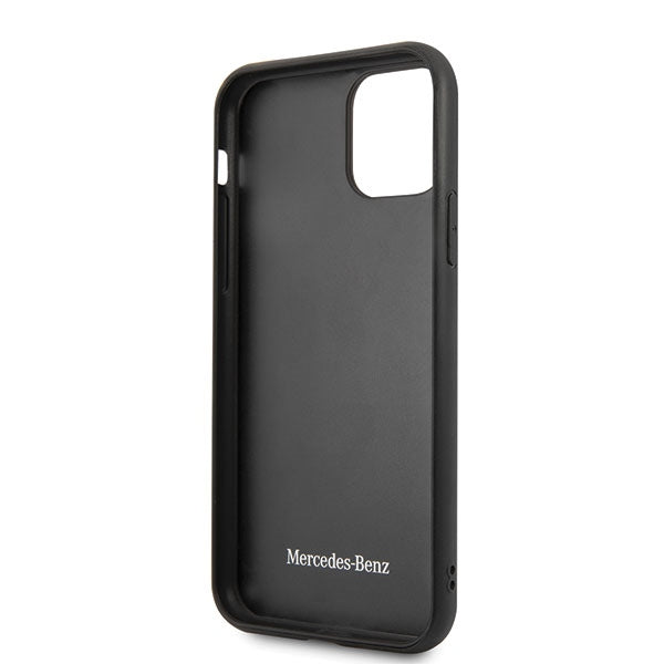 Mercedes-Benz Wood Line dėklas iPhone 11 Pro Max – rudas -- iPhone 11 Pro Max