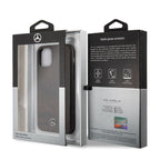 Mercedes-Benz Wood Line dėklas iPhone 11 Pro Max – rudas -- iPhone 11 Pro Max