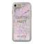 Guess GUHCP7GLUQPU iPhone 6/7/8 /SE 2020 / SE 2022 purpurinė/violetinė hard case Skysti blizgučiai Party -- iPhone 6