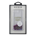 Guess GUHCP7GLUQPU iPhone 6/7/8 /SE 2020 / SE 2022 purpurinė/violetinė hard case Skysti blizgučiai Party -- iPhone 6