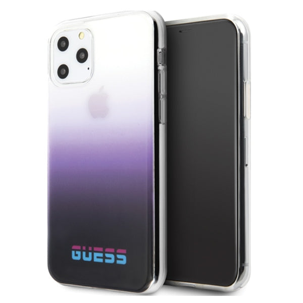 Guess dėklas iPhone 11 Pro Max – violetinis (California) -- iPhone 11 Pro Max