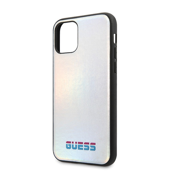 Guess Iridescent dėklas iPhone 11 Pro – sidabrinis -- iPhone 11 Pro