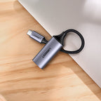 Ugreen USB Type C į HDMI 2.0 adapteris 4K @ 60 Hz Thunderbolt 3 MacBook / PC pilkas (70444) -- USB Adapters