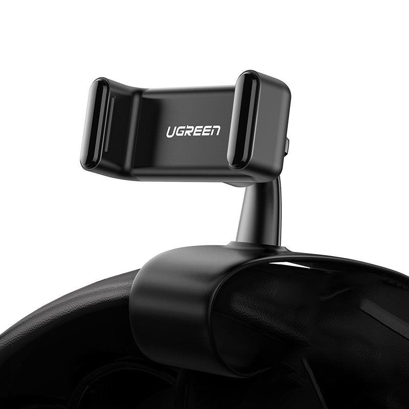 Ugreen LP189 60796 automobilinis telefono laikiklis su prietaisų skydelio sagtimi - juodas -- Cell phone holders