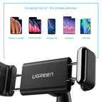 Ugreen LP189 60796 automobilinis telefono laikiklis su prietaisų skydelio sagtimi - juodas -- Cell phone holders