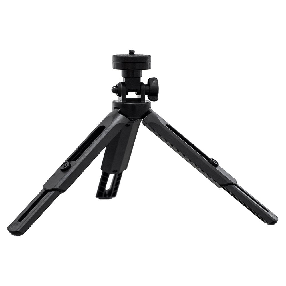 Miniatūrinis trikojis selfie lazdelė telefono kamerai GoPro 16 - 21 cm juodas -- Selfie Sticks & Tripods
