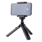 Miniatūrinis trikojis selfie lazdelė telefono kamerai GoPro 16 - 21 cm juodas -- Selfie Sticks & Tripods