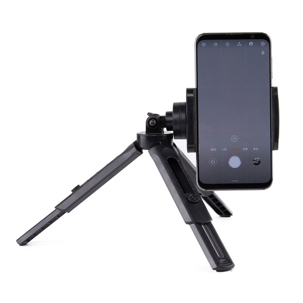Miniatūrinis trikojis selfie lazdelė telefono kamerai GoPro 16 - 21 cm juodas -- Selfie Sticks & Tripods