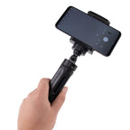 Miniatūrinis trikojis selfie lazdelė telefono kamerai GoPro 16 - 21 cm juodas -- Selfie Sticks & Tripods