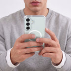 Dėklas Tech-Protect FlexAir Hybrid MagSafe Galaxy S26 FE, skaidrus -- Galaxy S26 FE
