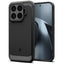 Dėklas Spigen Rugged Armor Xiaomi 17T Pro, matinis juodas -- Xiaomi 17T Pro
