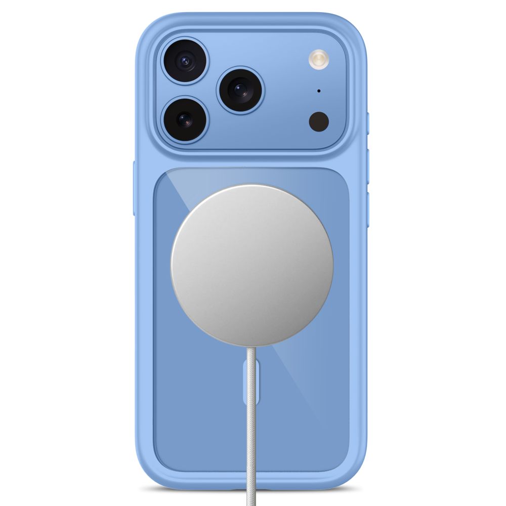 Dėklas Tech-Protect MagOne MagSafe CC + apsauginis stiklas (2 vnt.) iPhone 17 Pro Max / 18 Pro Max, šviesiai...