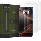 Apsauginis stiklas Hofi Glass Pro+ 2 vnt. iPhone 16 Pro / 17 / 17 Pro, skaidrus -- iPhone 16 Pro, iPhone 17, iPhone 17 Pro