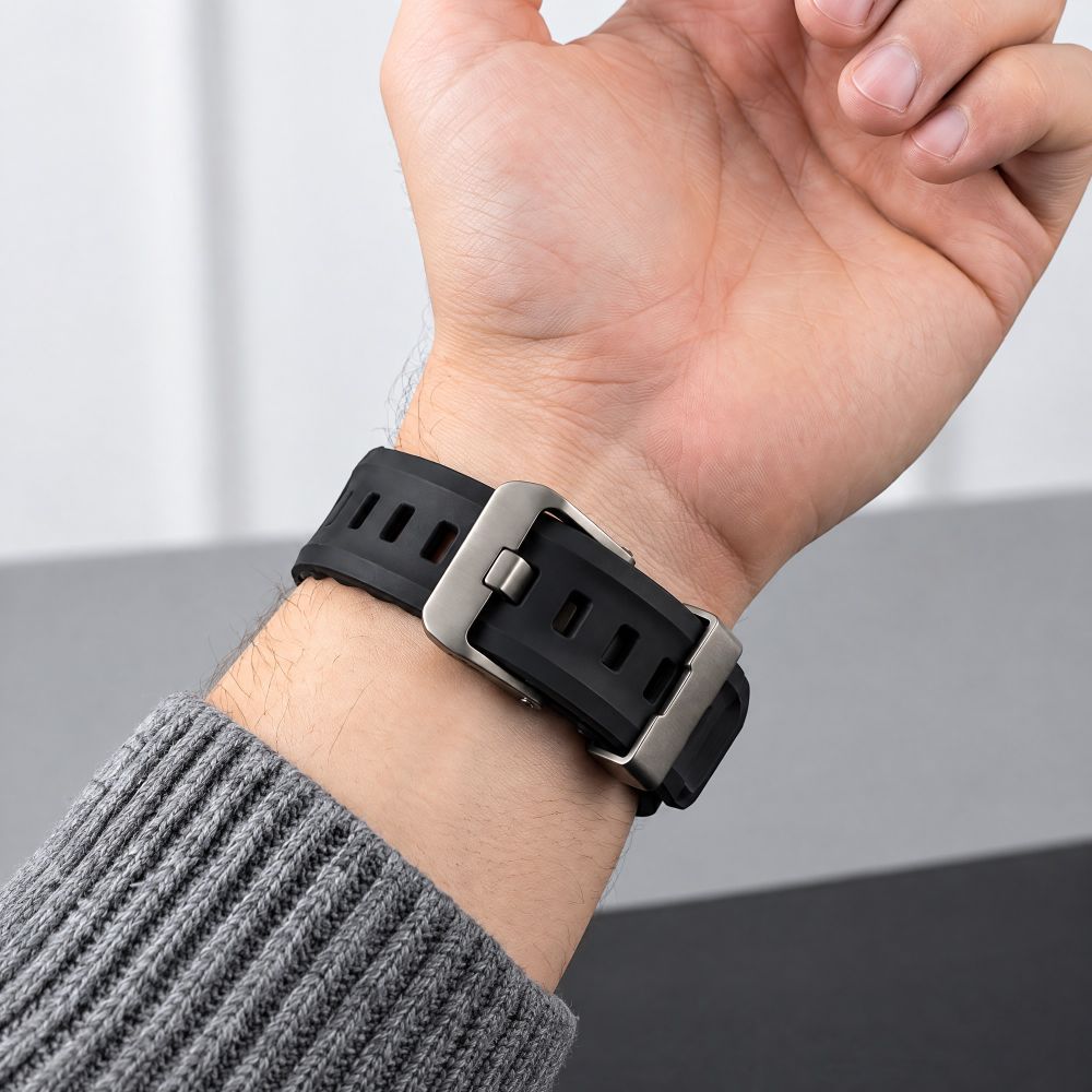 Dirželis Tech-Protect Motion Apple Watch 8 / 9 / 10 / 11 / 12 / SE / Ultra (44 / 45 / 46 / 49 mm), juodas -- Apple Watch...
