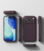 Dėklas Ringke Onyx Magnetic MagSafe iPhone 17 Pro Max / 18 Pro Max, bordo -- iPhone 17 Pro Max, iPhone 18 Pro Max