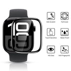 Apsauginis stiklas Hofi Hybrid Pro+ Xiaomi Smart Band 9 / 9 NFC, 2 vnt., juodas -- Smart Band 9, Smart Band 9 NFC
