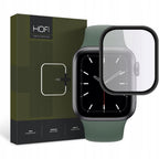 Apsauginis stiklas Hofi Hybrid Glass Apple Watch 4 / 5 / 6 / SE 1 / 2 / 3 (40mm) Juodas -- Apple Watch 4 (40mm), Apple...