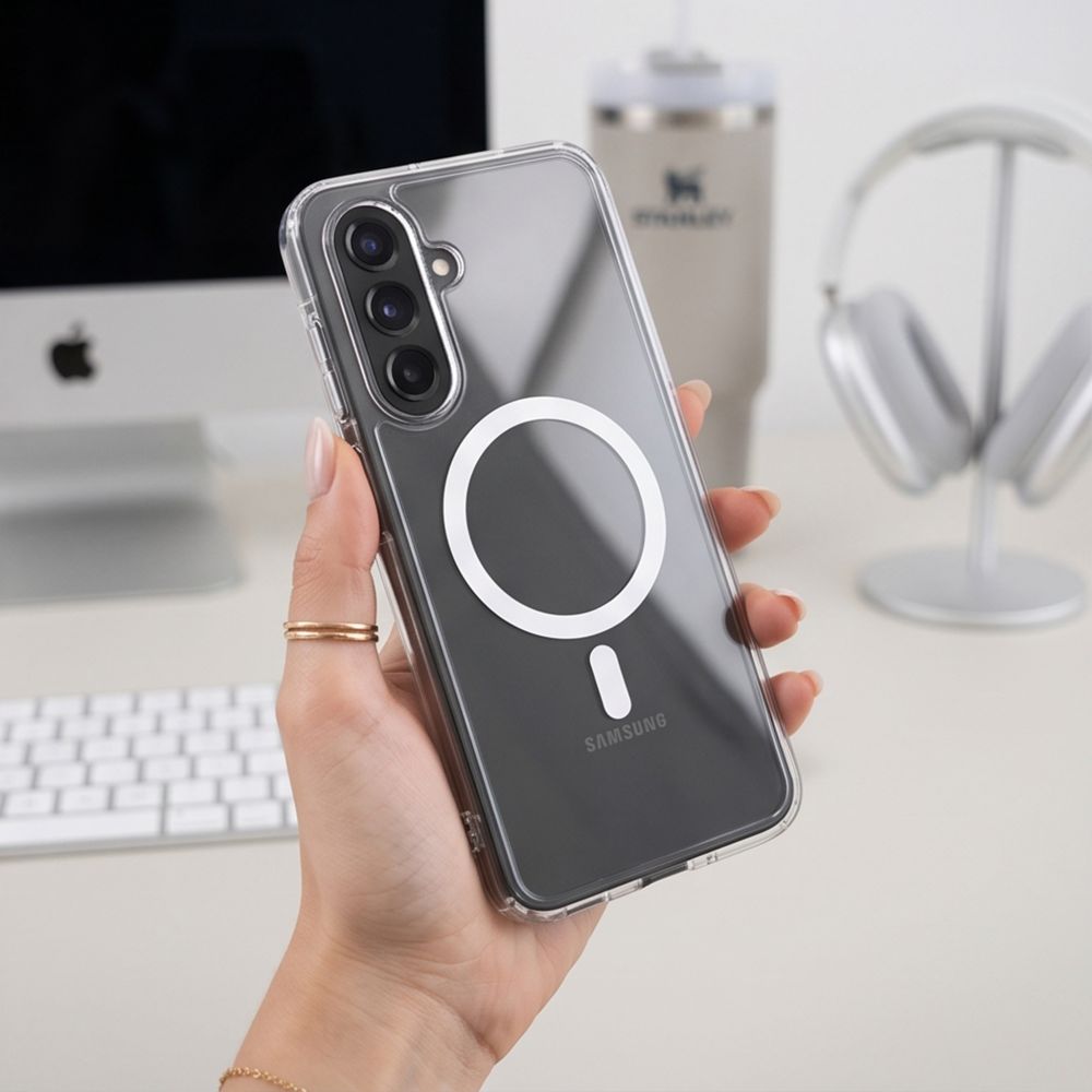 Dėklas Tech-Protect FlexAir Hybrid MagSafe Samsung Galaxy A17 / A18 4G / 5G, skaidrus -- Galaxy A17, Galaxy A18 4G,...