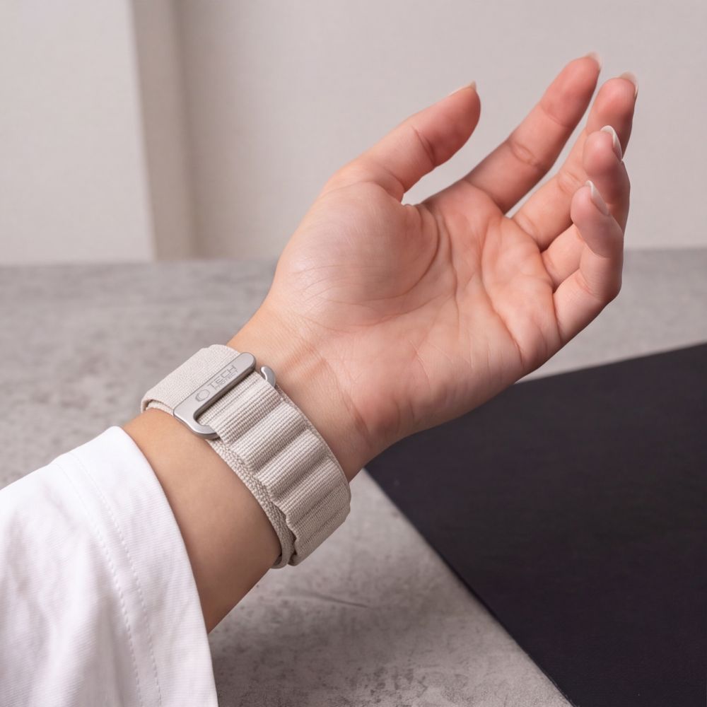 Dirželis Tech-Protect Nylon Pro Apple Watch 8 / 9 / 10 / 11 / 12 / SE / Ultra (44 / 45 / 46 / 49 mm), žvaigždžių šviesa...