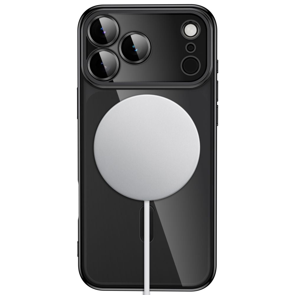 Dėklas Tech-Protect MagFlex MagSafe iPhone 17 Pro Max / 18 Pro Max, blizgus juodas -- iPhone 17 Pro Max, iPhone 18 Pro Max