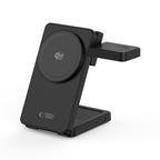 Belaidis įkroviklis Tech-Protect A56 3in1 MagSafe 25W Qi2.2, juodas -- TECH-PROTECT//Akcesoria//Ładowarki Indukcyjne