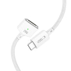 Kabelis Tech-Protect MMC01 Ultraboost USB-C - MagSafe 3, 140W, 300 cm, baltas -- MacBook