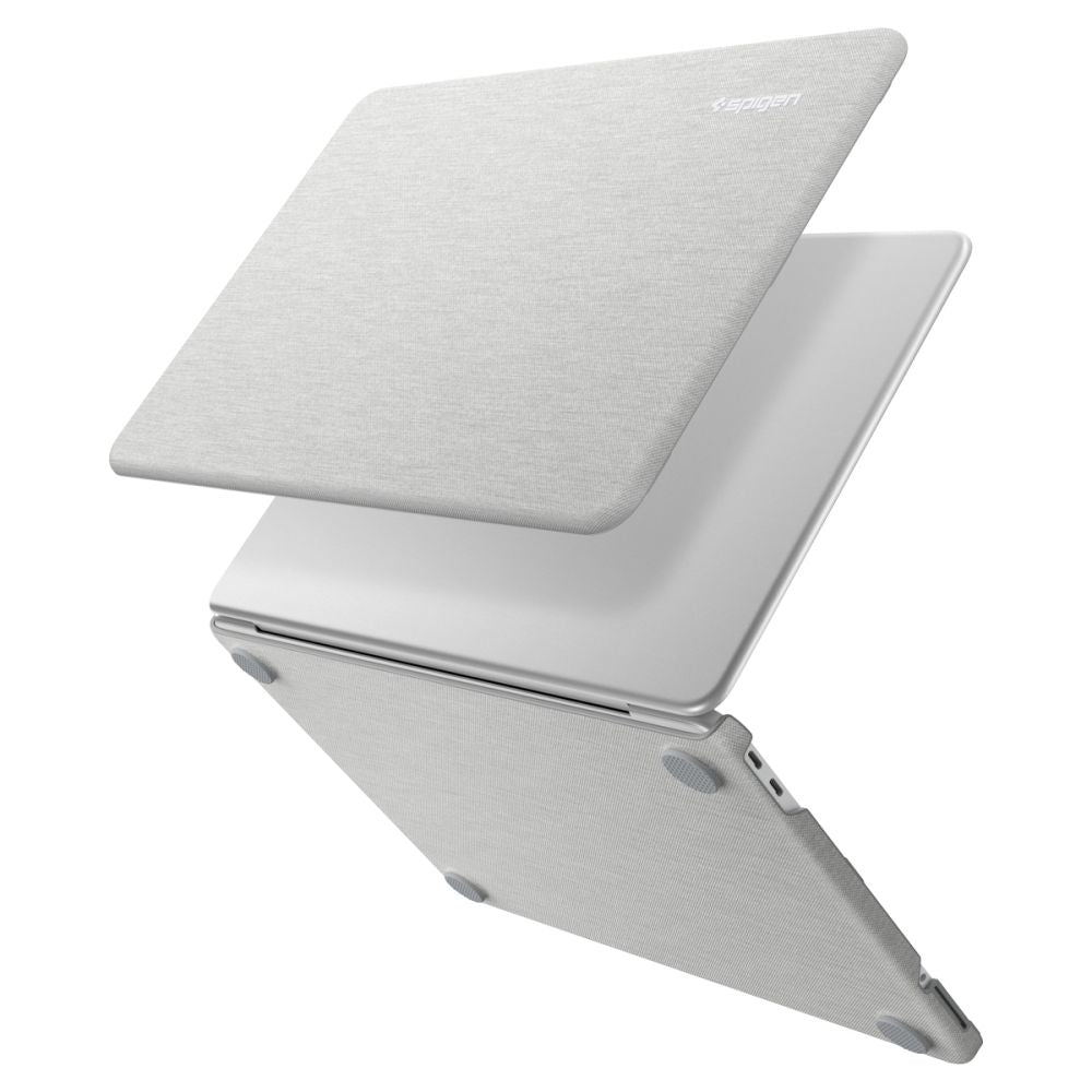 Dėklas Spigen Urban Fit MacBook Neo 13 (2026), melanžinis pilkas -- MacBook Neo 13 (2026)